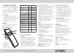 Предварительный просмотр 4 страницы Exibel MBH-600-UK User Manual