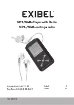 Предварительный просмотр 1 страницы Exibel MP-715SF Manual