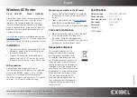 Preview for 1 page of Exibel NBG6602 User Manual