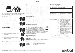 Preview for 6 page of Exibel Tenorite E22 Manual