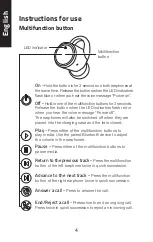 Preview for 4 page of Exibel Tonalite MH-802 Manual