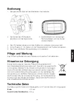 Предварительный просмотр 17 страницы Exibel VR-F601 Instruction Manual