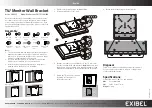 Preview for 1 page of Exibel Wall mount 50 Manual