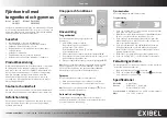 Preview for 2 page of Exibel ZW-51025 Instruction Manual