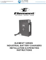 Preview for 1 page of Exide GNB ELEMENT LMT-06kW-48-S Series Installation & Operating Instructions Manual