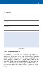 Preview for 4 page of Exide GEL G85 Manual