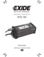 Предварительный просмотр 1 страницы Exide WSC 720 User Manual