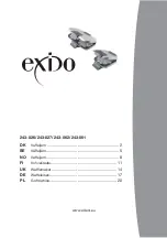 Exido 243-026 Manual предпросмотр