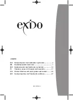 Exido 246-050 Manual preview