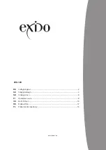 Exido 258-100 Manual предпросмотр