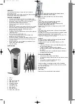 Предварительный просмотр 5 страницы Exido 271-106 Manual