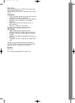 Предварительный просмотр 9 страницы Exido 271-106 Manual