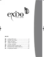 Exido Cordless Jug Kettle 245-005 Product Manual preview