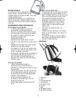 Preview for 2 page of Exido Cordless Jug Kettle 245-029 User Manual