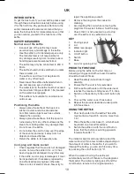 Preview for 10 page of Exido Cordless Jug Kettle 245-035 User Manual