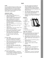 Preview for 27 page of Exido Cordless Jug Kettle 245-061 Product Manual