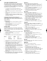 Preview for 6 page of Exido Digital Mini-Oven 251-005 Product Manual