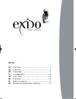 Preview for 1 page of Exido Drink Mixer 246-002 User Manual