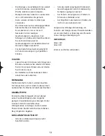 Preview for 13 page of Exido Drink Mixer 246-002 User Manual