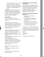 Preview for 29 page of Exido Espresso/Cappucino 245-007 User Manual