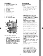 Предварительный просмотр 23 страницы Exido Espresso/Cappucino 245-027 User Manual