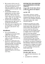 Preview for 8 page of Exido Hairstraightener 235-013 User Manual