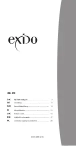 Exido Hot Air Curler 235-010 User Manual preview