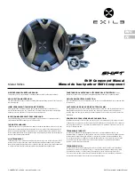 Предварительный просмотр 1 страницы Exile Shift S65cs Manual