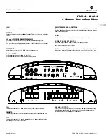 Предварительный просмотр 5 страницы Exile X1200.1 Manual