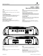 Предварительный просмотр 5 страницы Exile Xi Series Xi1500.1 Owner'S Manual