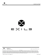 Предварительный просмотр 8 страницы Exile Xi Series Xi1500.1 Owner'S Manual