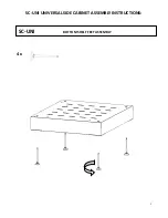 Предварительный просмотр 5 страницы Exim International Island series Assembly Instructions Manual