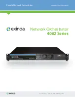 Предварительный просмотр 1 страницы Exinda 4062 Series Hardware Installation Manual