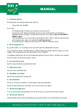 Preview for 6 page of Exit Light ESC-200P Manual