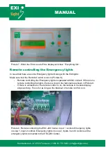 Preview for 12 page of Exit Light ESC-200P Manual