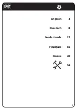 Предварительный просмотр 3 страницы EXIT Toys Panna Field User Manual