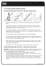 Предварительный просмотр 38 страницы EXIT Toys PeakPro User Manual