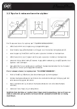 Предварительный просмотр 61 страницы EXIT Toys PeakPro User Manual