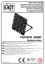 EXIT Toys TEMPO 1200 User Manual предпросмотр