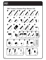 Предварительный просмотр 12 страницы EXIT Toys Yummy Outdoor Play Kitchen 100 User Manual