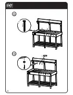 Предварительный просмотр 20 страницы EXIT Toys Yummy Outdoor Play Kitchen 100 User Manual