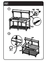 Предварительный просмотр 21 страницы EXIT Toys Yummy Outdoor Play Kitchen 100 User Manual