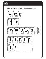 Предварительный просмотр 26 страницы EXIT Toys Yummy Outdoor Play Kitchen 100 User Manual