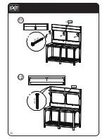 Предварительный просмотр 32 страницы EXIT Toys Yummy Outdoor Play Kitchen 100 User Manual