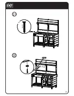 Предварительный просмотр 37 страницы EXIT Toys Yummy Outdoor Play Kitchen 100 User Manual