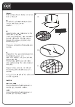 Предварительный просмотр 13 страницы Exit Contour Round User Manual