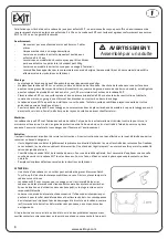 Предварительный просмотр 8 страницы Exit Loft 100 User Manual