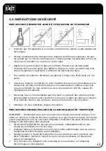 Предварительный просмотр 45 страницы Exit Silhouette 12.93.06 User Manual