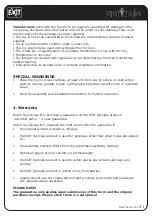 Preview for 51 page of Exit Sprinqle User Manual