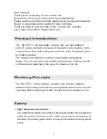 Preview for 2 page of EXITEQ MC-HT571 Instruction Manual